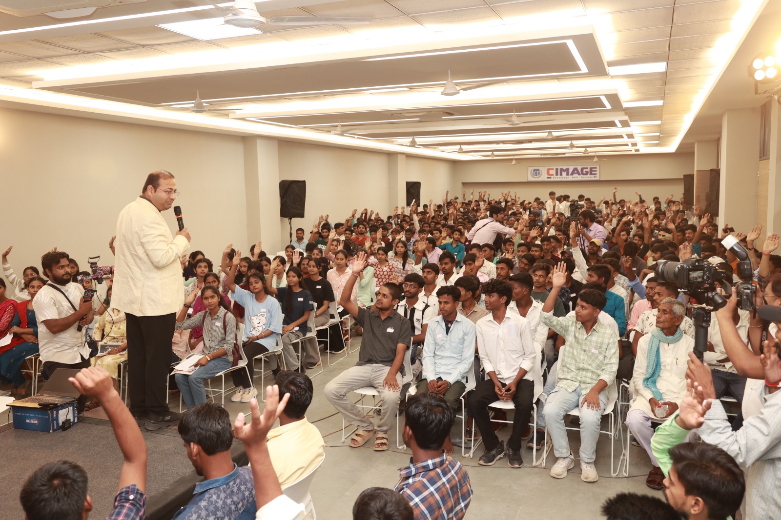 CIMAGE College Successfully Organizes Career Mahakumbh 2.0: A Mega Career Guidance Event in Bihar